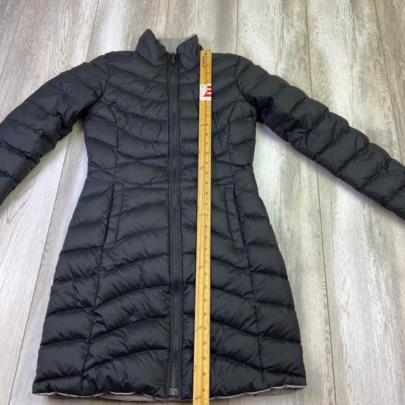 The North Face Hyvent Puffer Jacket Womens XS Black Down Blend Full Zip Quilted - Picture 6 of 16
